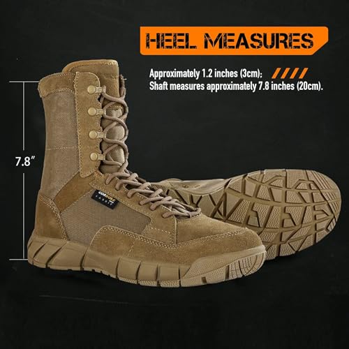 8 inch Lightweight Tactical Boots A20044