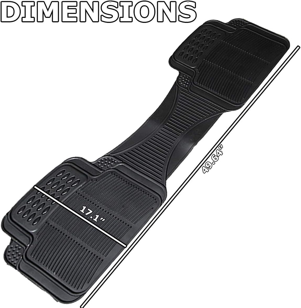Black Rubber Car Floor Mat A53361