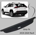 Cargo Cover Retractable Trunk Shade (Black) Pack of 2 S701951
