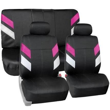 Green Neoprene Car Seat Covers Full Set Universal M3028