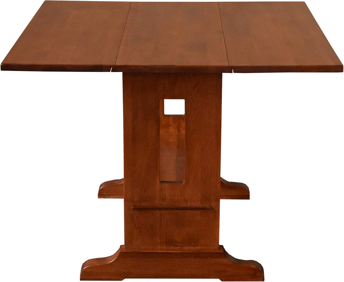 Solid Oak Drop Leaf Dining Table B1657