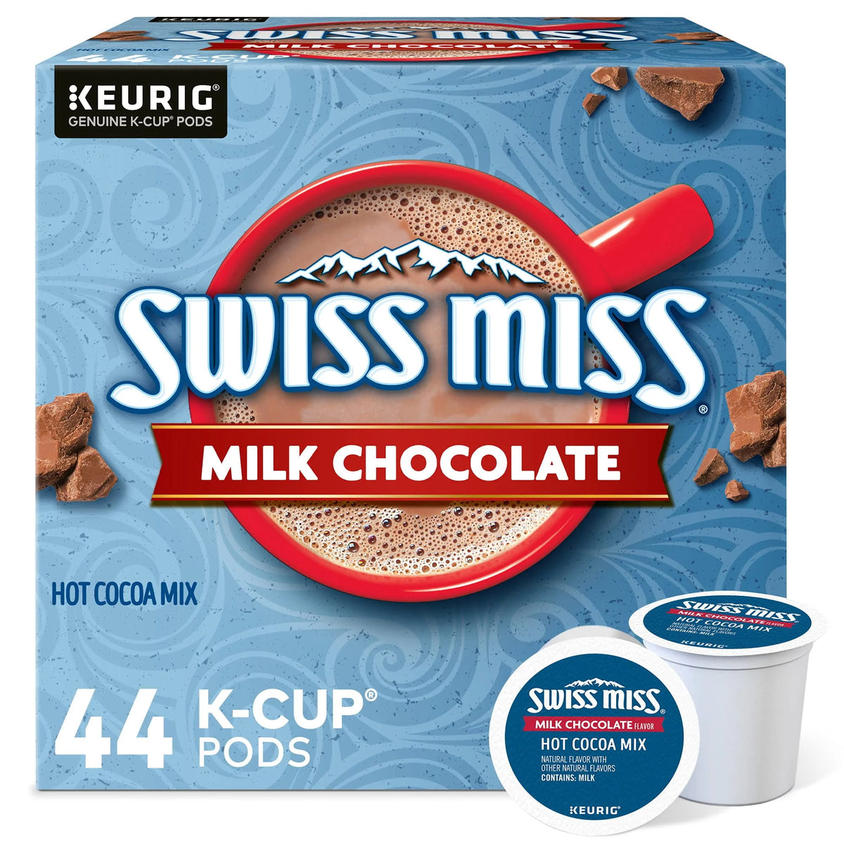 Milk Chocolate Hot Cocoa K-Cup Pods 44 Count M179