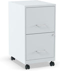 2-Drawer Locking Letter Gray Vertical File Cabinet N691820