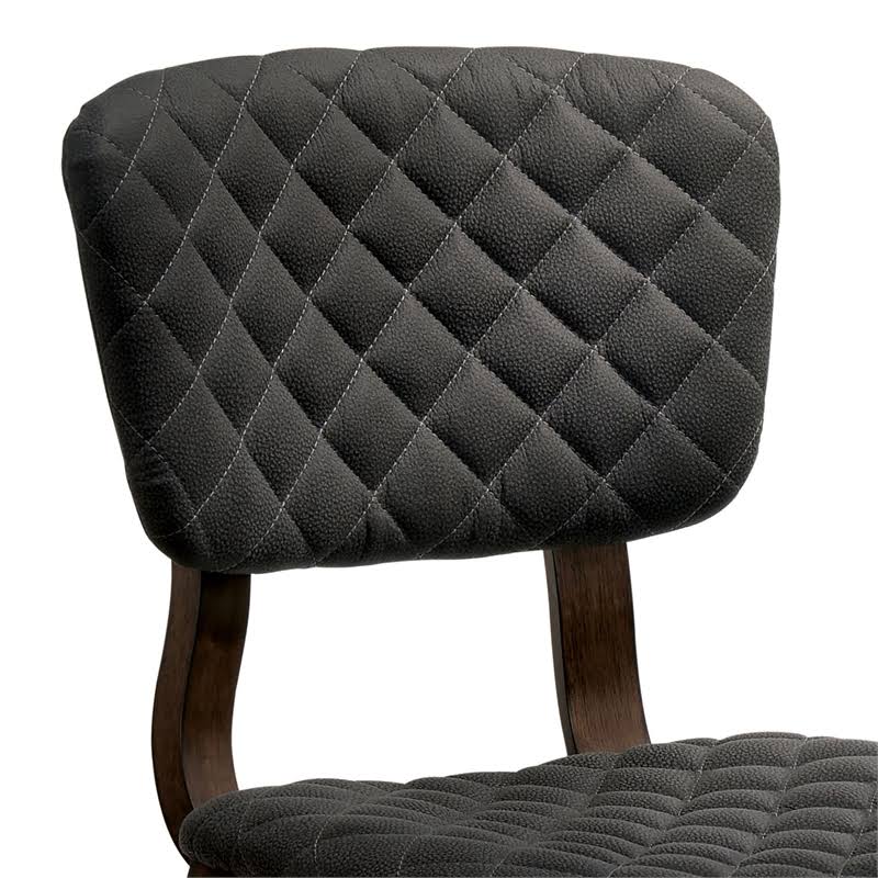 Mid-Century Side Chair Set of 2 in Walnut W614