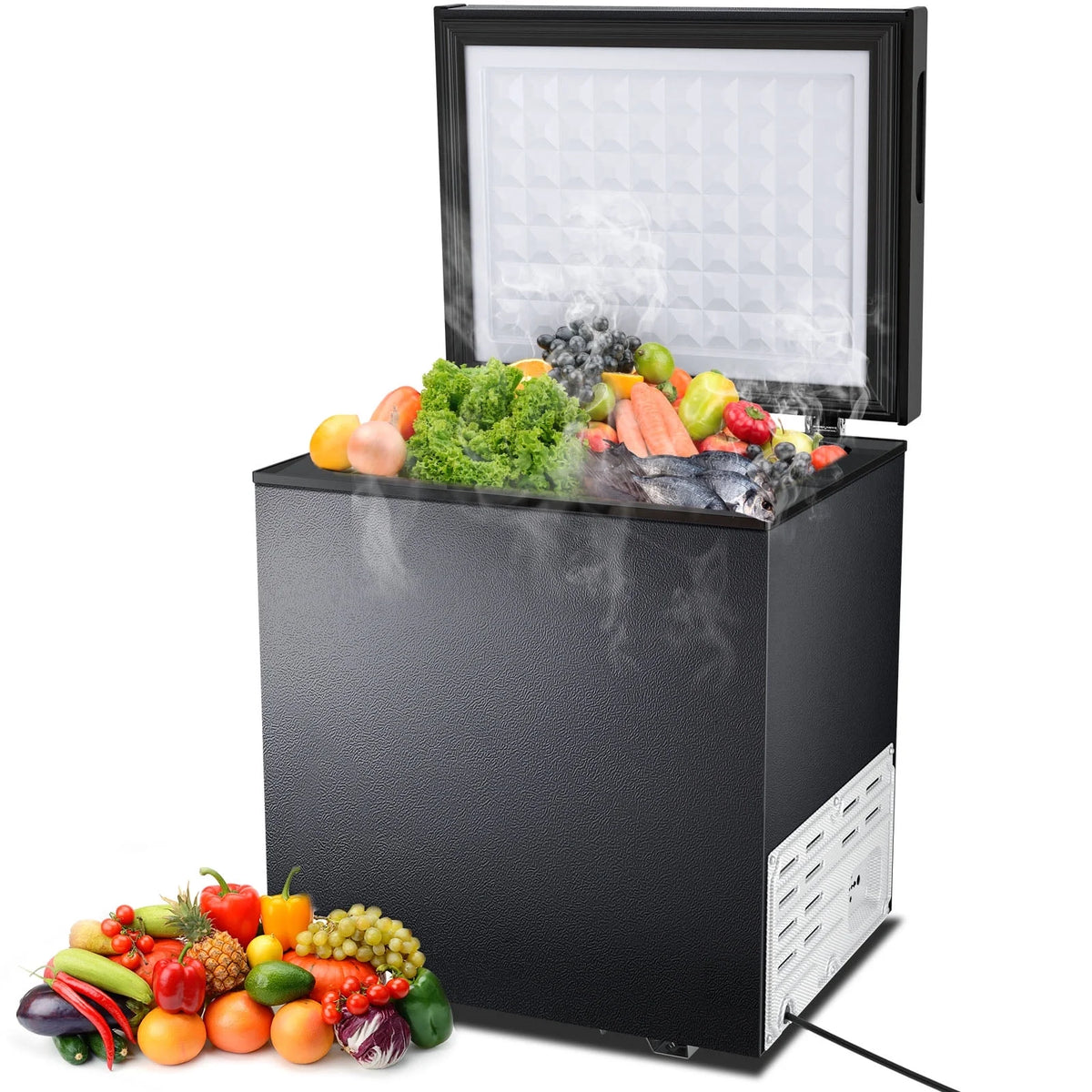 1.8 Cu.ft Black Compact Freezer Z4077