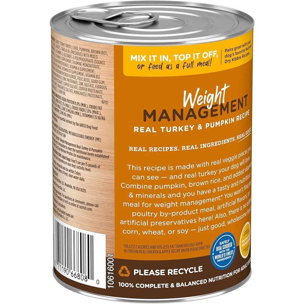 Real Turkey & Pumpkin Recipe Wet Dog Food E5632