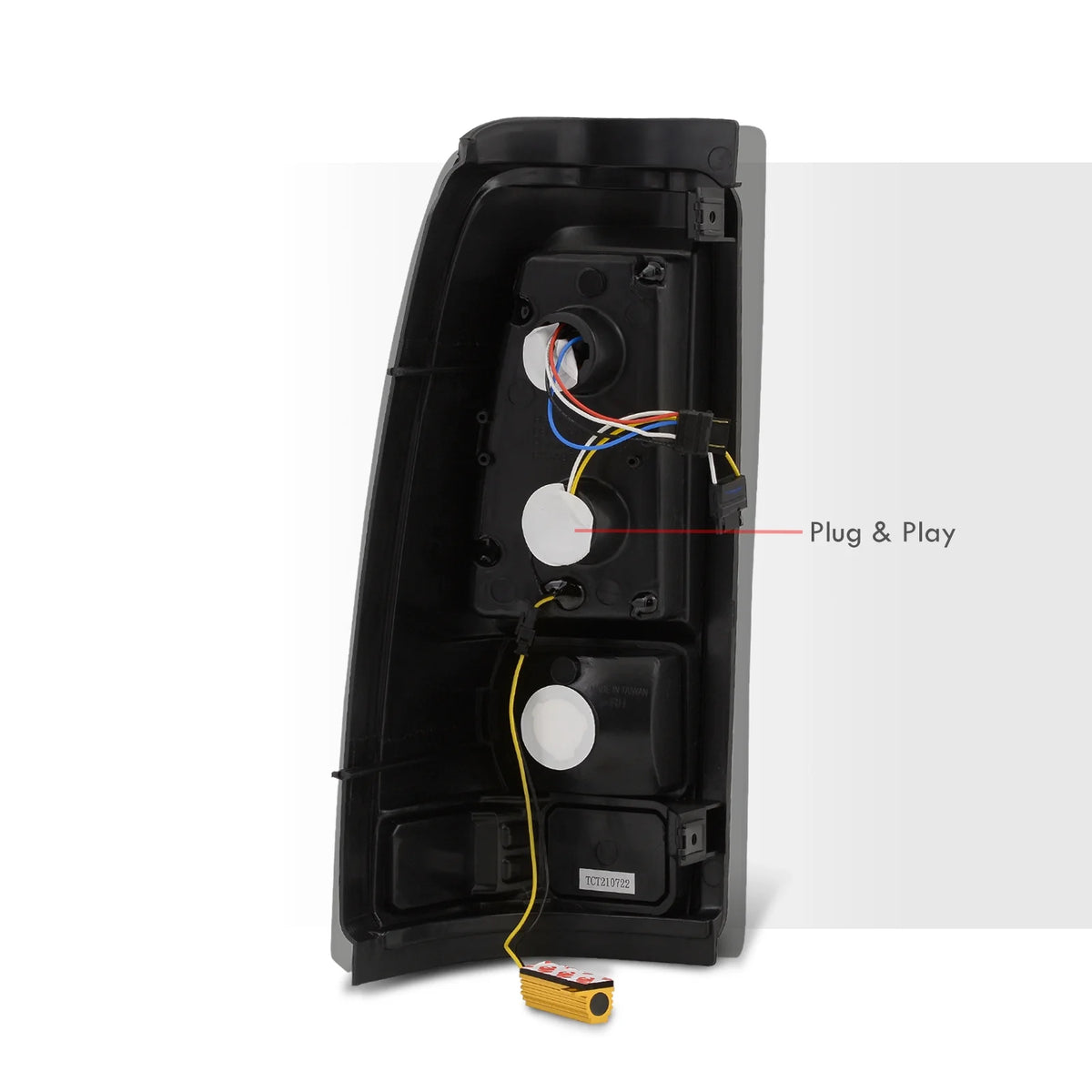 Smoked Lens Black Housing LED Tail Lights Pair F271785