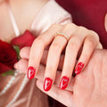 Semi Cured Gel Nail Strips 28 Stickers G94620