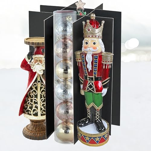 Storage Box for Nutcrackers and Figurines with Adjustable Dividers Q28449