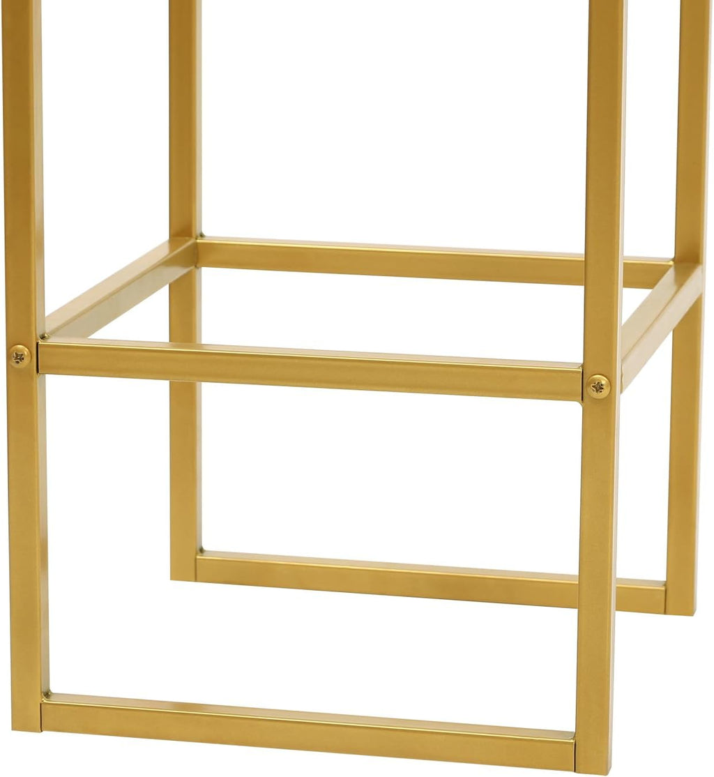Gold Metal Double Arch Wedding Backdrop Stand L270