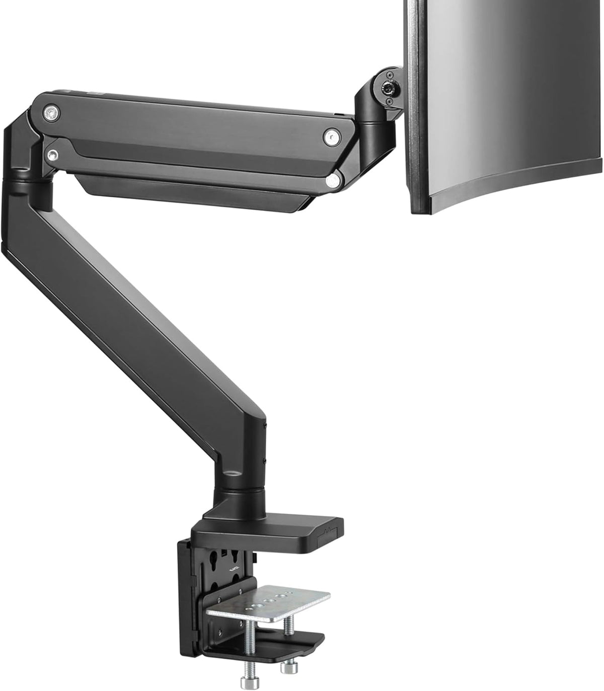 Single 13-43 Monitor Arm Desk Mount Black VESA A656