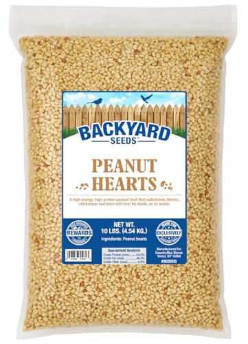 Peanut Hearts for Wild Birds 10 Pounds C535