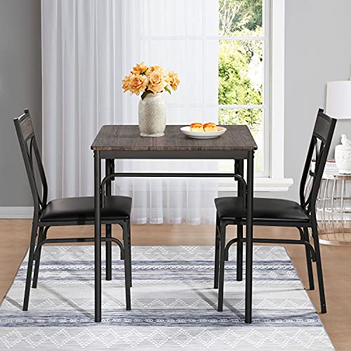 Kitchen Dining Table Set with 2 Chairs R77669