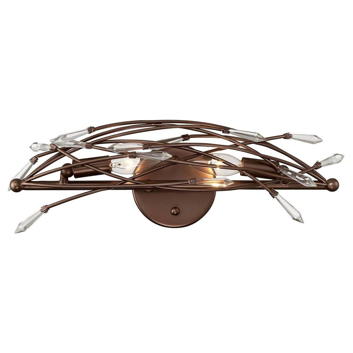 2 Light Bath Light Bronze T51022