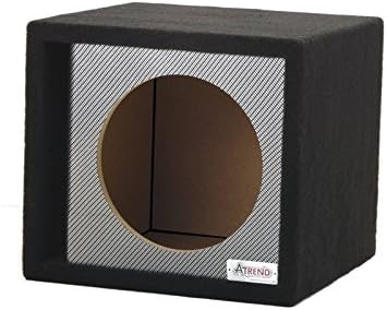 15" Single Vented Black Carbon Fiber J118