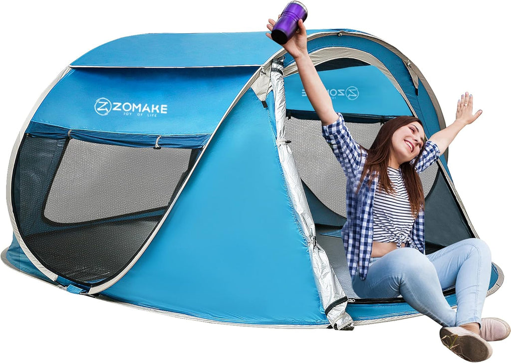 Pop Up Tent 2-4 Person with Carrying Bag M532