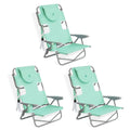 Teal Folding Outdoor Camping Chair 3 Pack B41795
