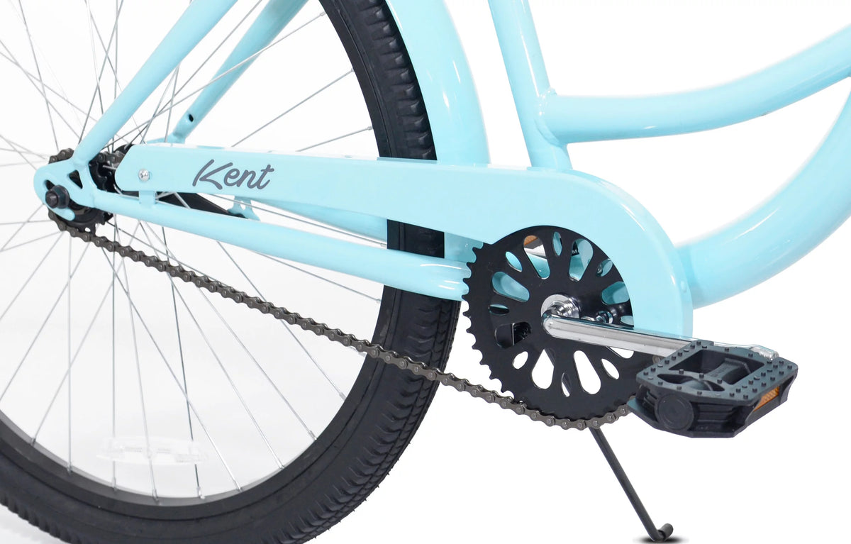 26 inch Blue Beach Cruiser Bicycle O335951