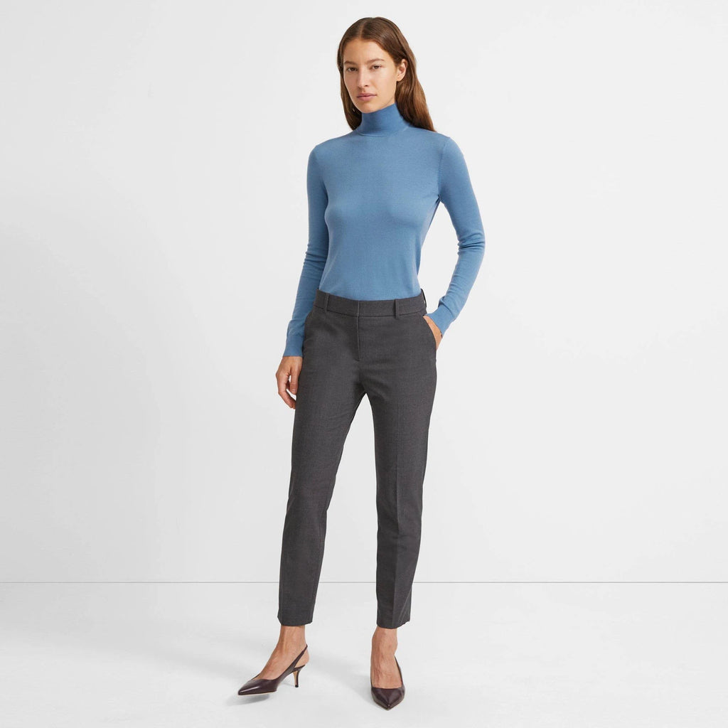 Black Wool Pant Y7985