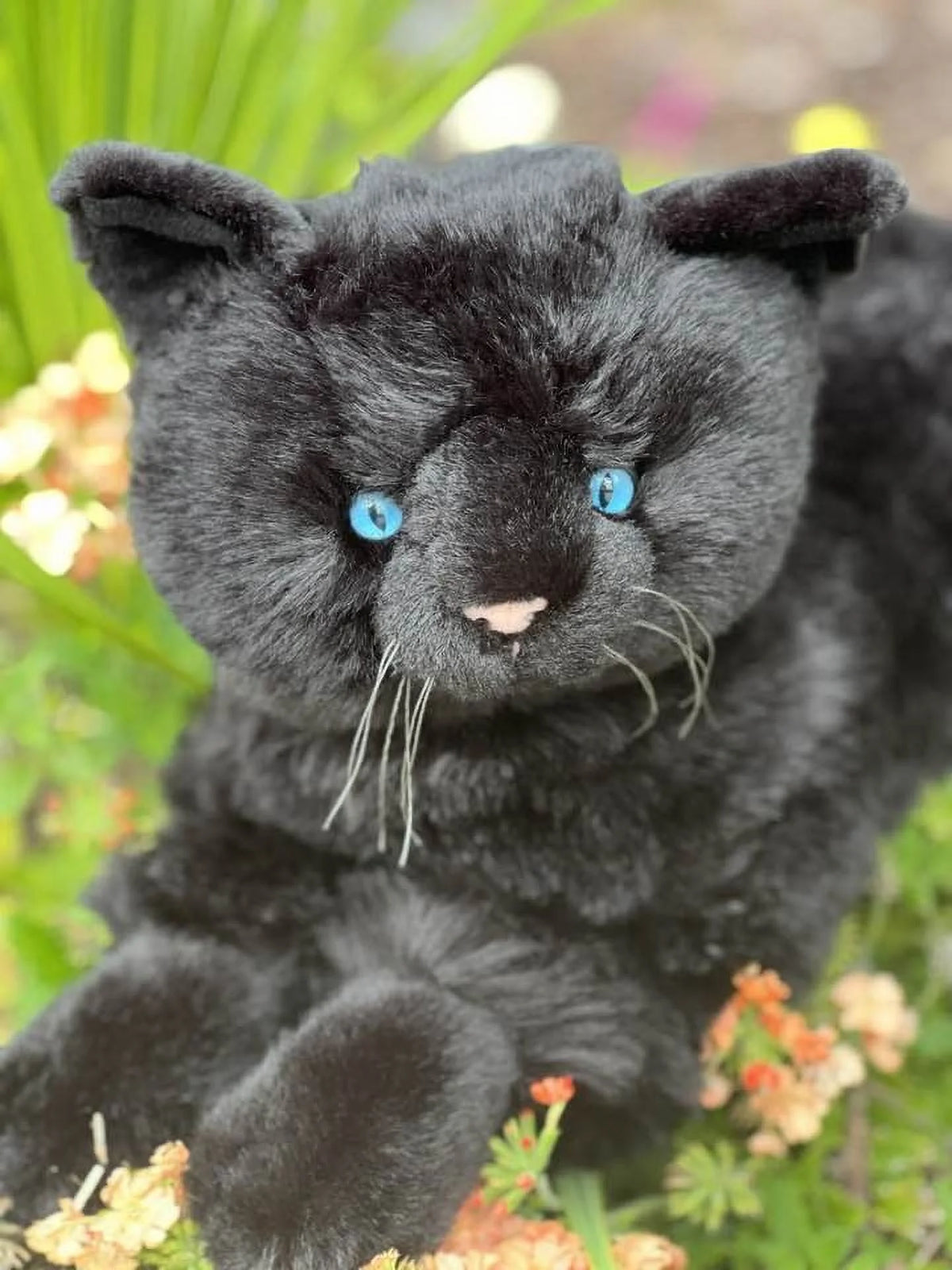 19-Inch Plush Cat with Tail E851
