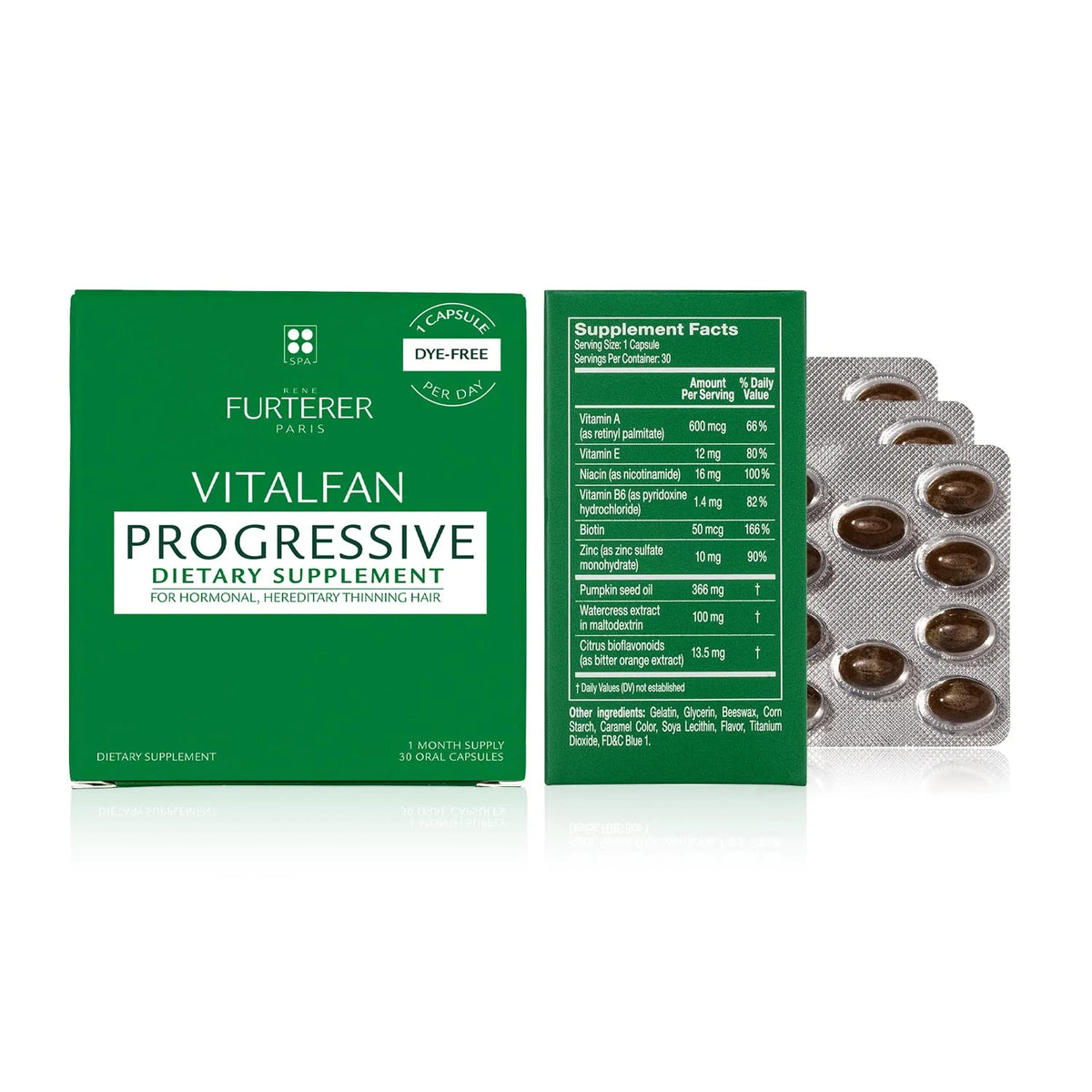 Plant-Based Biotin Dietary Supplement 30 ct B720329