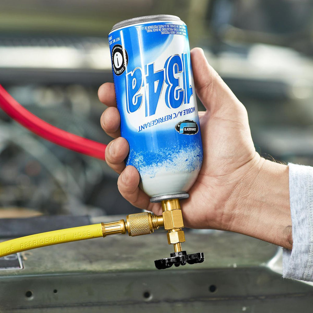 R134a Self-Sealing A/C Refrigerant Can Tap Valve M1359