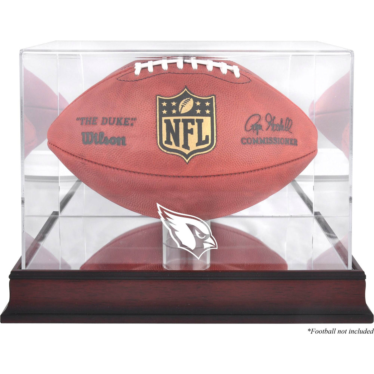 Mounted Memories NFL Football Logo Display CASE; Arizona Cardinals K3595
