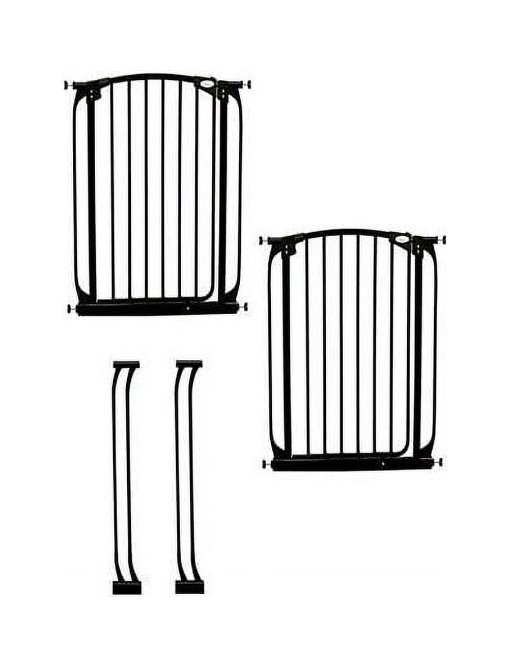 White Auto Close Stay Open Gate Extra Value Pack S3383
