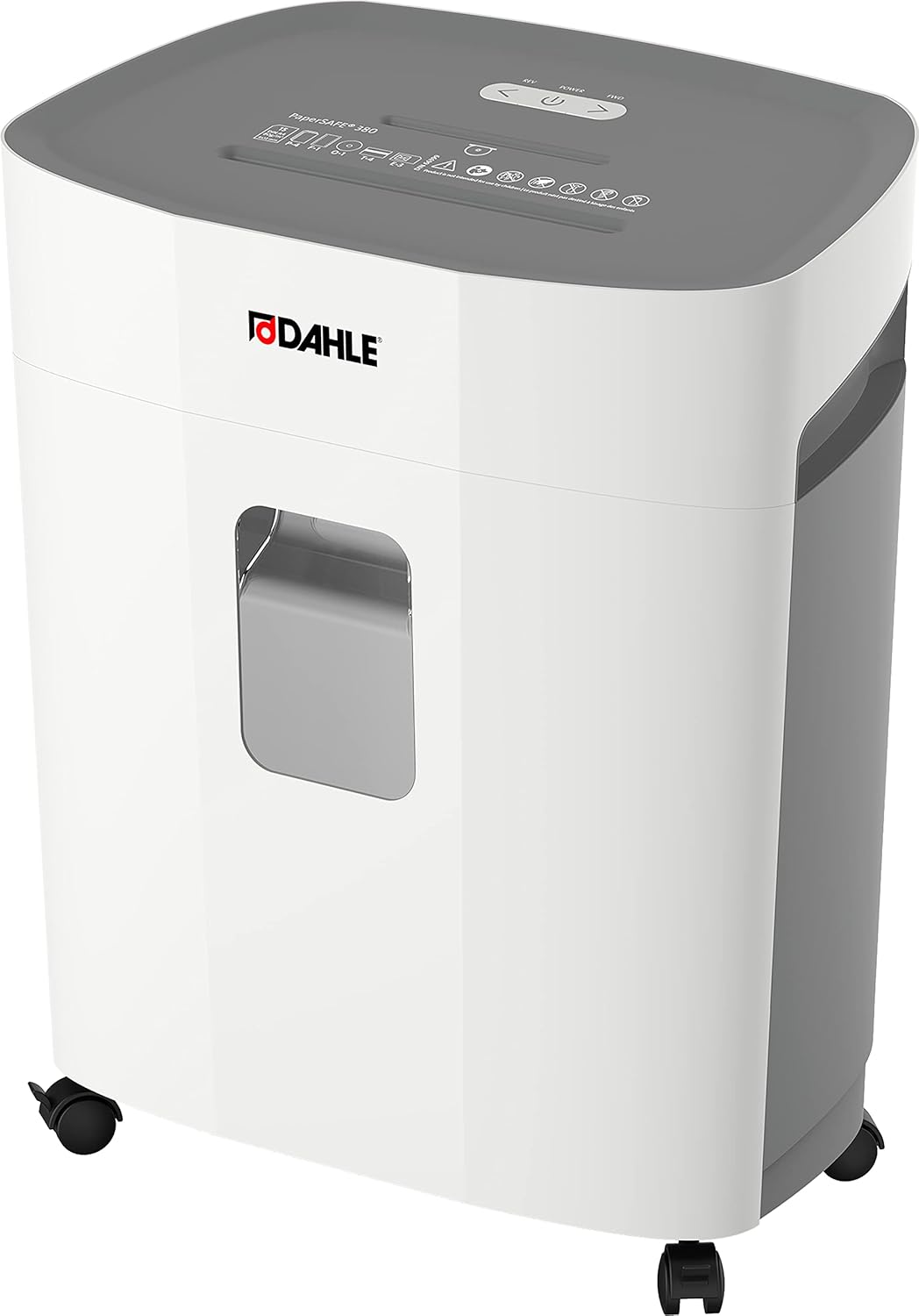Paper Shredder, Oil Free, Security Level P-4, 12 Sheet Max R865