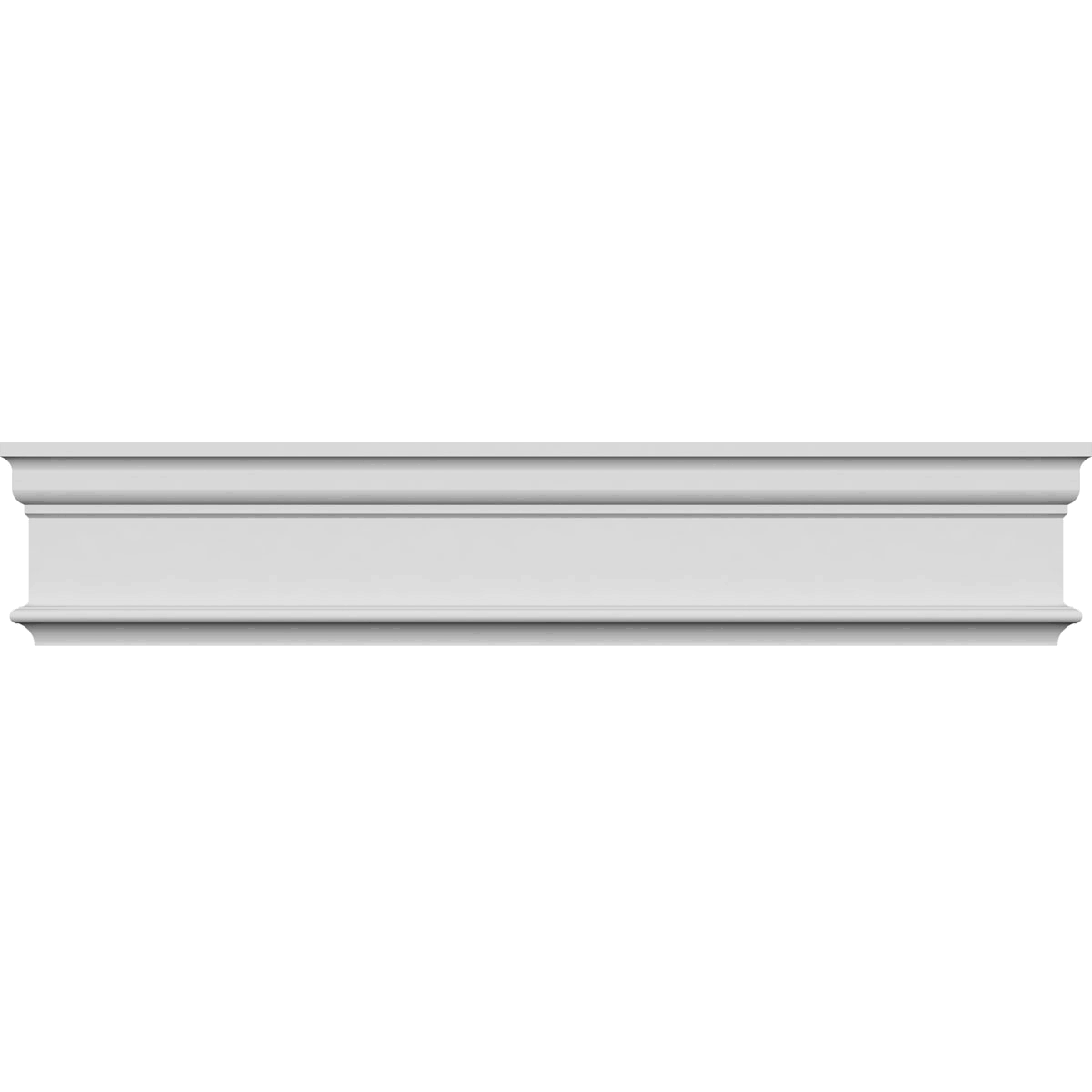 113 inch Bottom Width x 114 1/2 inch Top Width x 4 5/8 inch x 1 1/8 inch Holmdel Crosshead H690