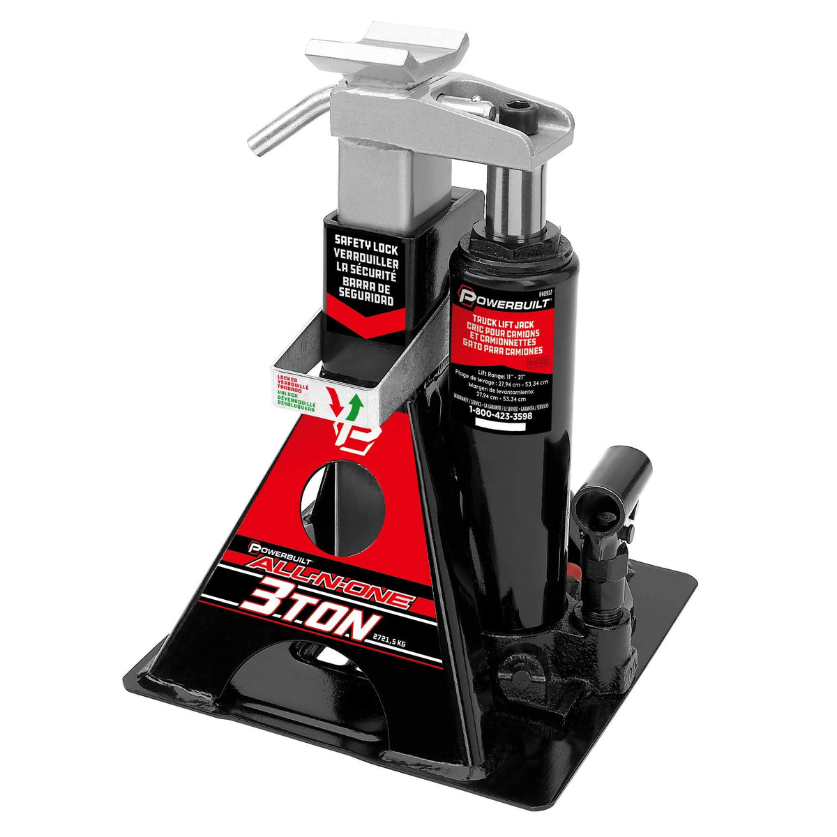 3 Ton Bottle Jack and Jack Stand I6333
