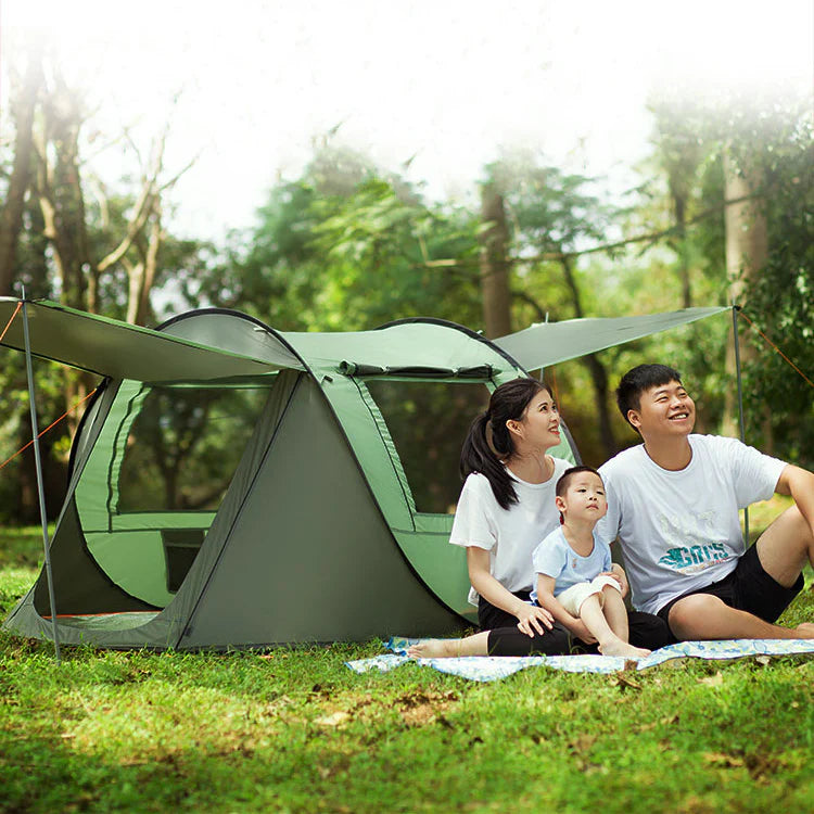 Waterproof Automatic Family Camping Tent 3-4/5-8 Person H476