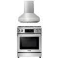 30 Propane Gas Range and Range Hood F5045
