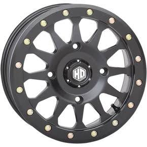 Matte Black Beadlock Wheel C917