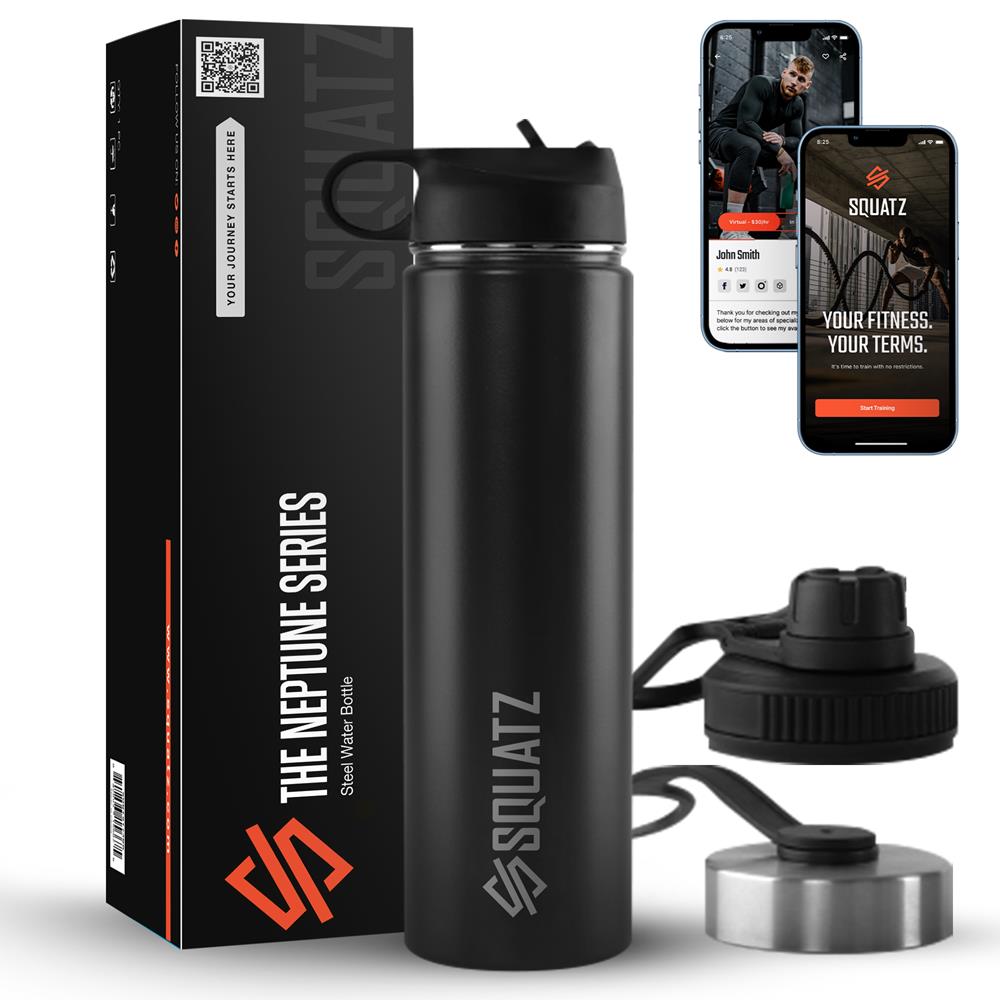 24 Oz Stainless Steel Water Bottle W6613