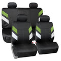 Green Neoprene Car Seat Covers Full Set Universal M3028