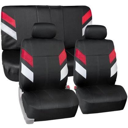Green Neoprene Car Seat Covers Full Set Universal M3028