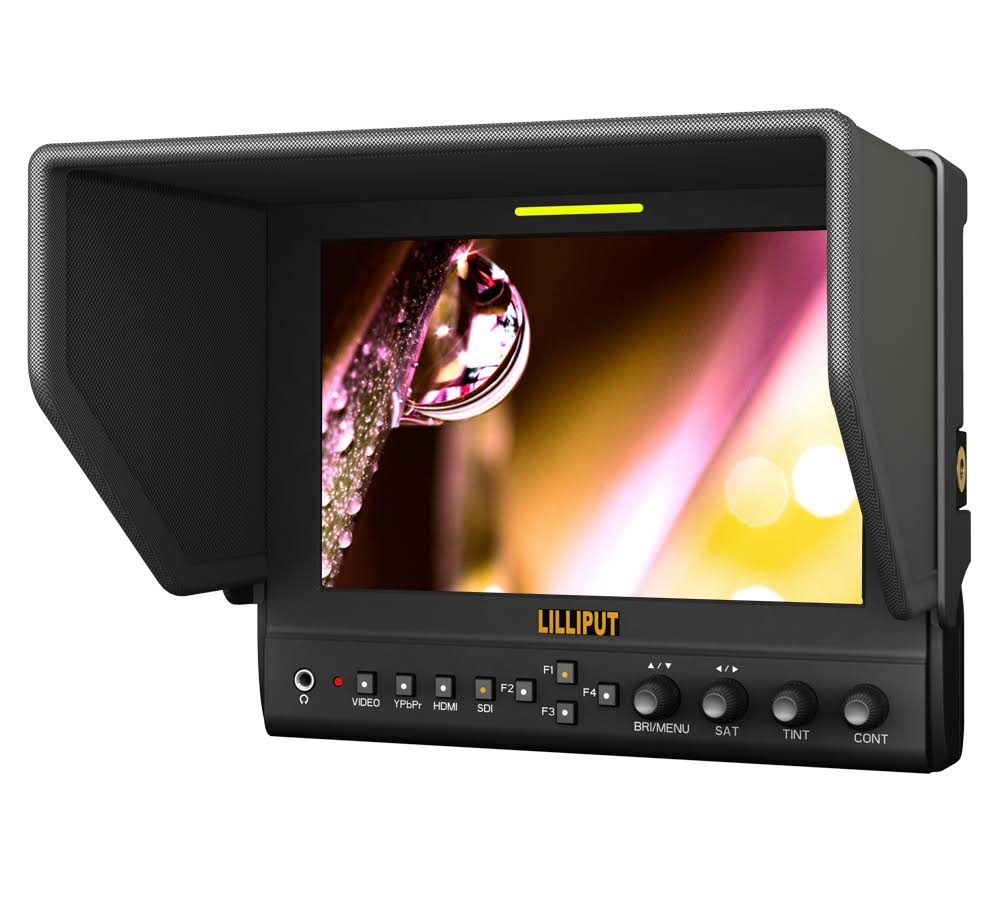 7x22 Camera-Top HDMI LED Monitor, 1280X800 F8592