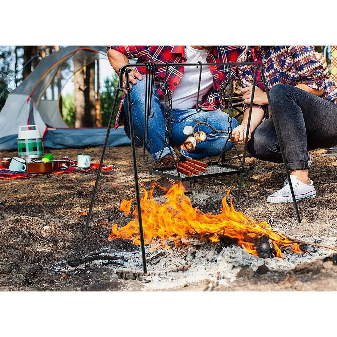 Campfire Cooking Stand for Dutch Oven Z32900