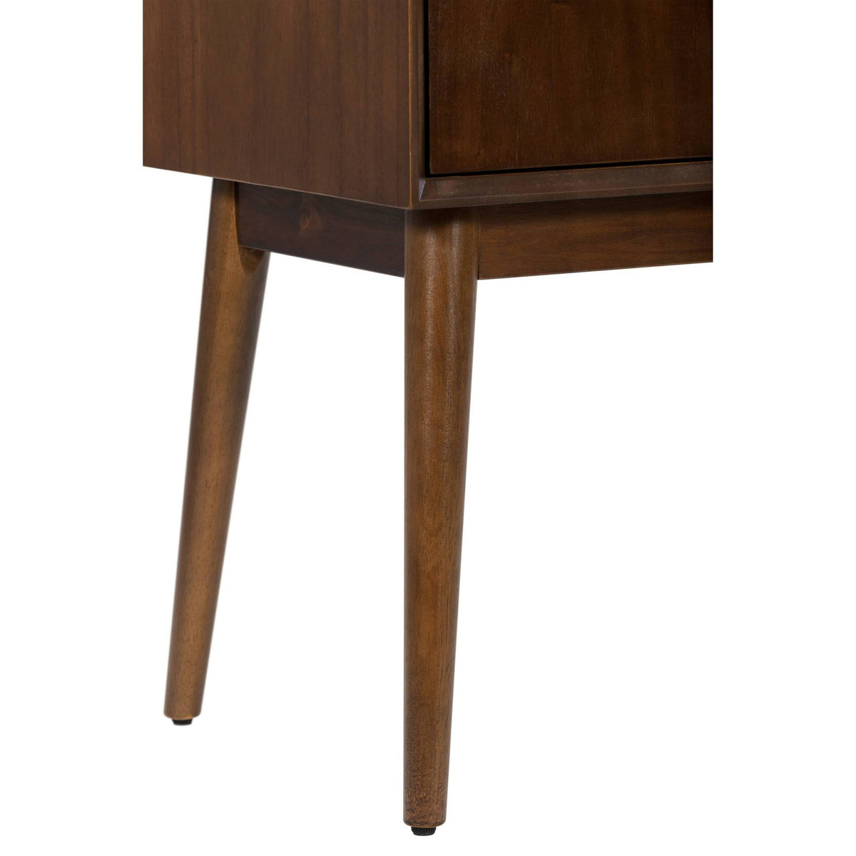 2 Door Storage Cabinet, Classic Walnut, Brown E8863