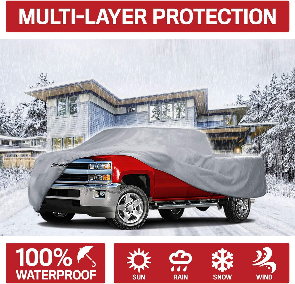 Waterproof Custom Fit Truck Cover S202985