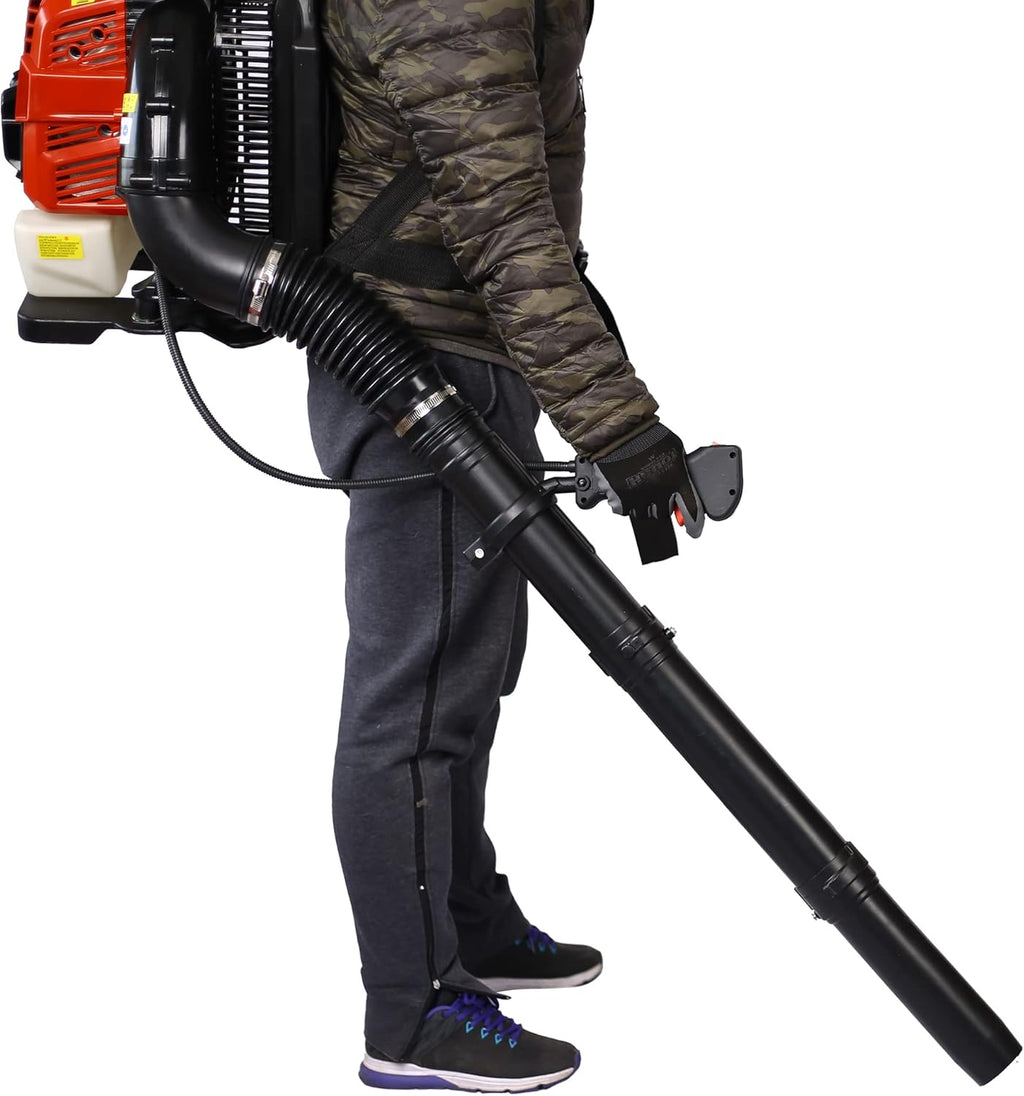 76cc 4-Cycle 530CFM Backpack Leaf Blower O601566