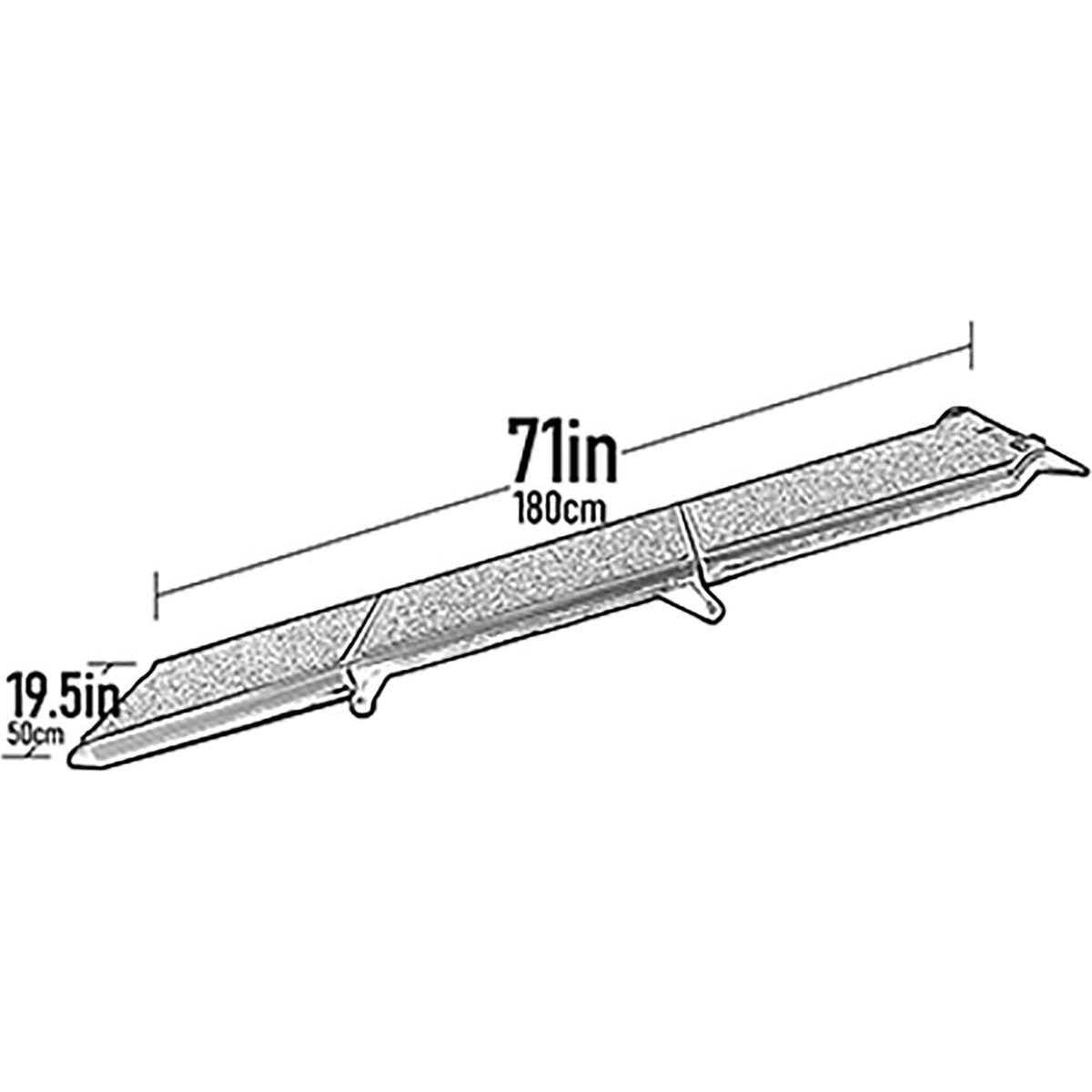 Tri-Fold Ramp Reflective Q6057
