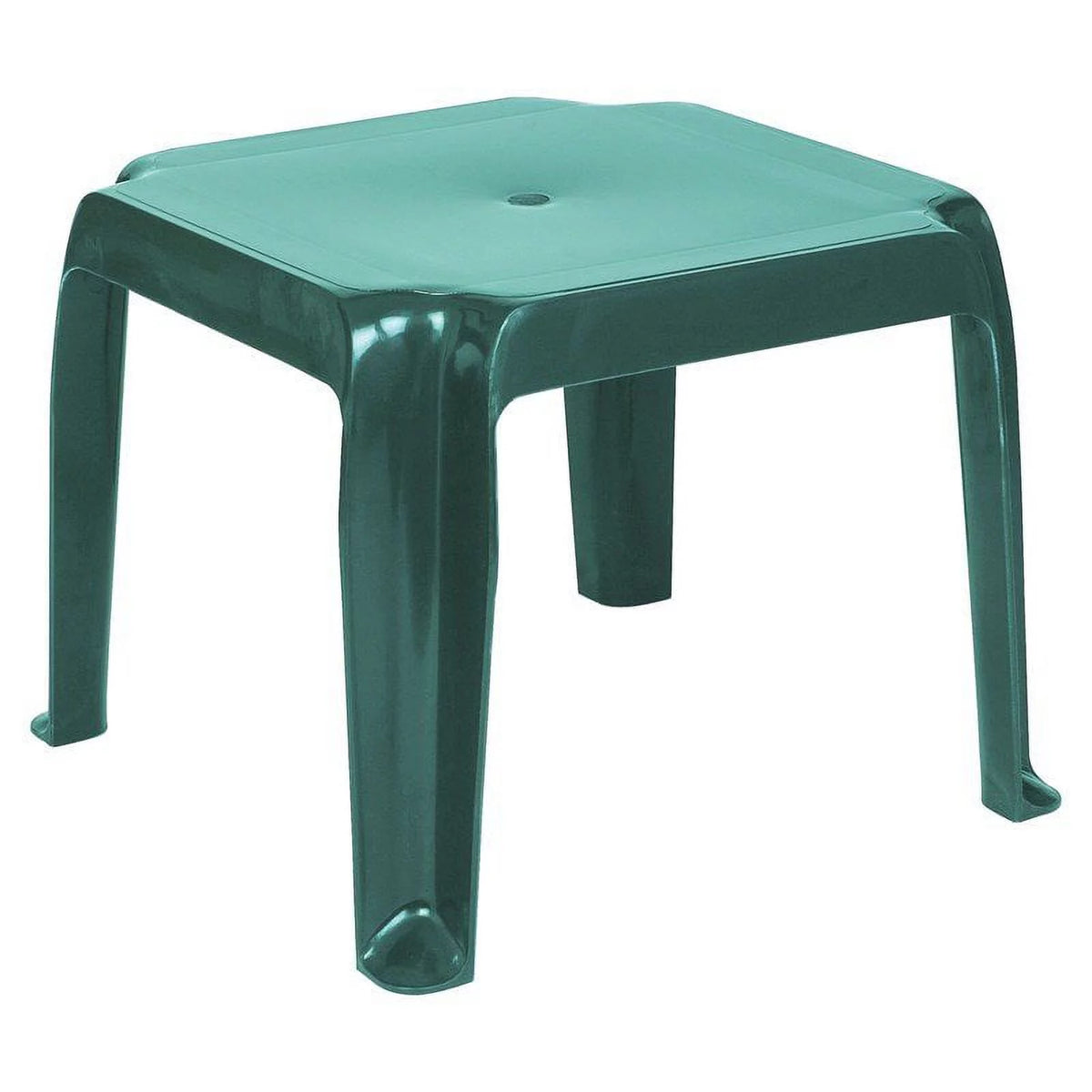 Green Resin Patio Side Table Set of 2 M209