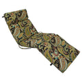 Patterned Polyester Outdoor Chaise Lounge Cushion M831