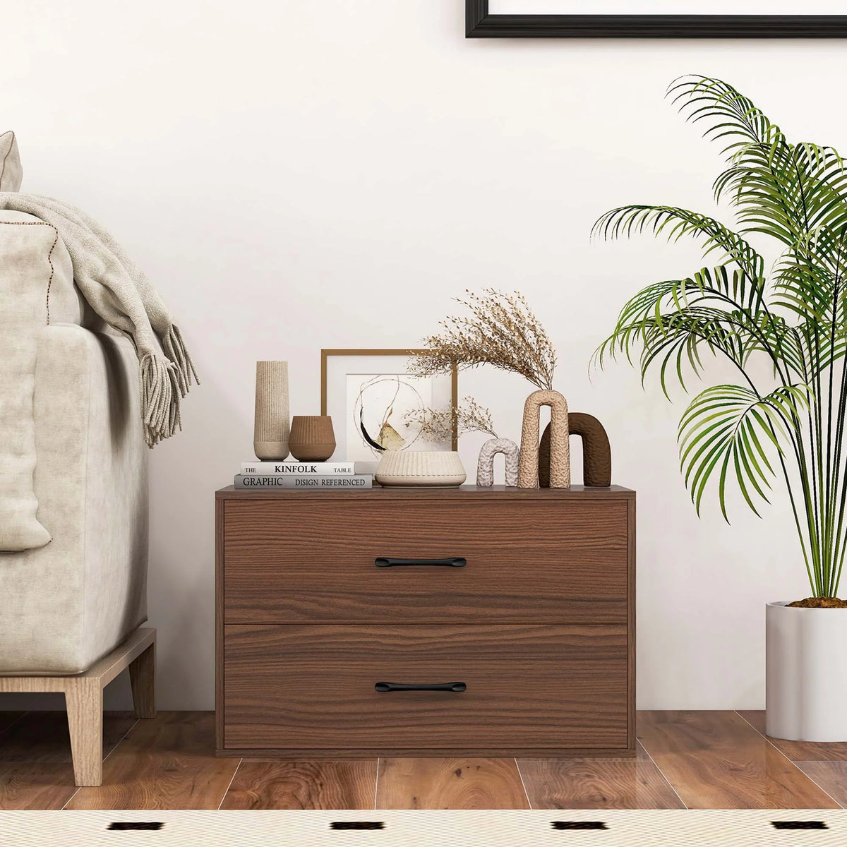 2 Drawer Stackable Storage Organizer U50004