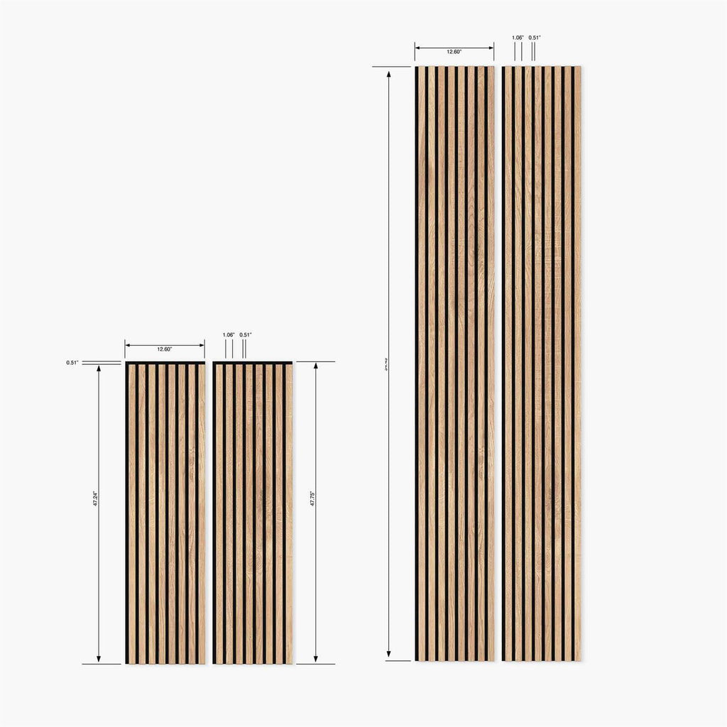 Oak Acoustic Slat Wood Wall Panels H371