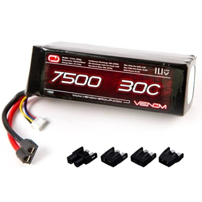 3S 11.1V 7500mAh 30C Universal Plug Battery T577826