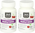 Methyl B-12 5000Mcg Cherry 60 Lozenges Pack of 2 K5037