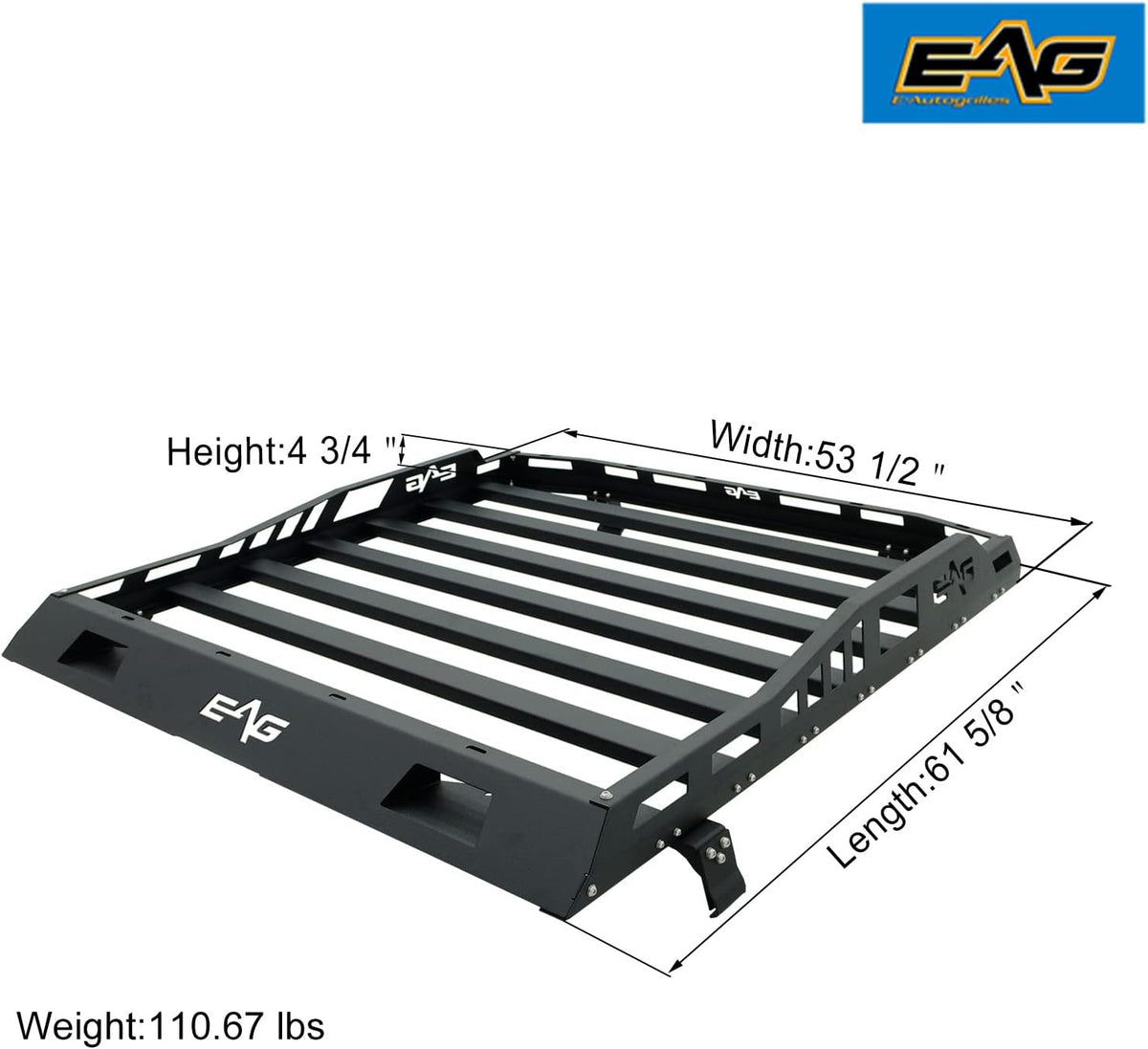 Roof Rack Cargo Carrier Basket V558299